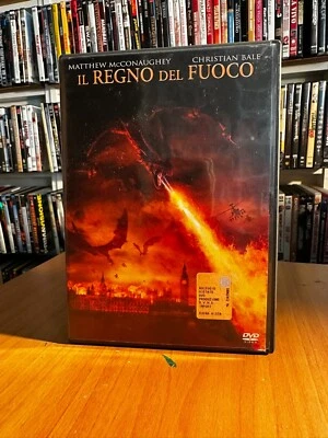 Il Regno del Fuoco (2002) Ologramma tondo con Christian Bale DVD COME NUOVO - Immagine 1 di 3
