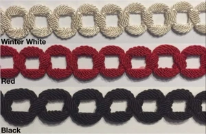 Designer Zopf Gimp Borte - 10 durchgehende Yards - viele Farben! - MADE IN USA - Bild 1 von 7