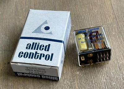 ALLIED CONTROL T154-CC-CC RELAY 24VDC 14 PIN 700 OHMS NEW  - Image 1 of 4