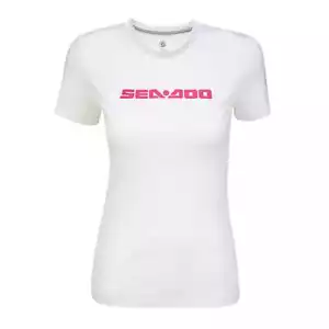 WOMEN'S SEA-DOO SIGNATURE T-SHIRT LADIES SEA DOO TEE SHIRT NEW OEM 454451 - Picture 1 of 9