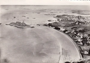 TREBEURDEN vue générale aérienne timbrée 1958 - Picture 1 of 1