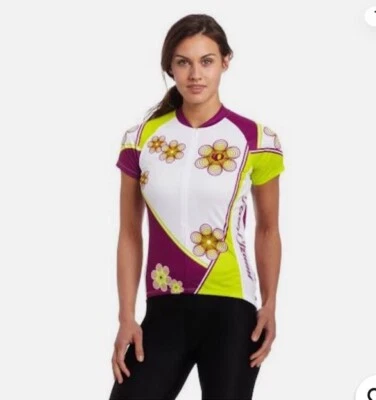 Pearl Izumi Cycling Jersey Orchid Floral Purple Size L NWT - Image 1 of 4