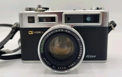 Vintage Yashica Electro 35 GSN 35mm Rangefinder Film Camera UNTESTED AS-IS - Image 1 of 4