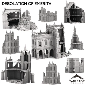 The Desolation of Emerita - Grimdark Wargaming Terrain - Imagen 1 de 10