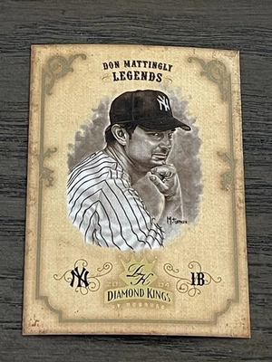 Diamond Kings Legends Don Mattingly 2004 #163 Yankees de Nueva York Foto 1 de 2