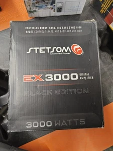 Stetsom Ex3000 Black Edition 1 Ohms 3000W Amplifier - Picture 1 of 3