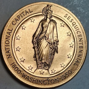 Washington DC Sesquicentennial HK-508 1950 - Imagen 1 de 4