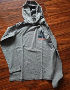 Jungen Langarm Shirt mit Kapuze von Nameit Gr.158/164 - Bild 1 von 3