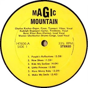 Magic LP Magic Mountain - Rare 1966/1970 Swiss Rock-Psyche Private Press - Picture 1 of 3