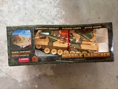 Motorworks Military Series Radio Control Missle Launcher NIB Tank M270 MLRS 1:18 - Image 1 of 4