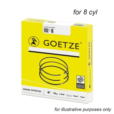 Juego de anillos de pistón para Porsche 928 4.5 1977-1982 M28.01 M28.02 M28.10 Foto 1 de 4