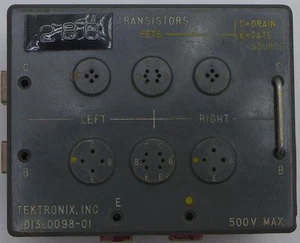 Tektronix 013-0098-01 Transistor/JFET Adapter - 576/370 Series Curve Tracers #2 - Picture 1 of 4