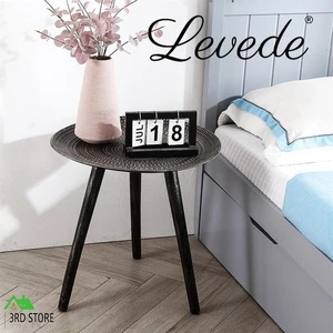 Coffee Table Side End Tables Antique Storage Modern Bedside Furniture Black - Picture 1 of 12