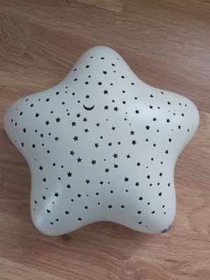 Pabobo by Angelcare Beige Musical Star Night Light Projector - Image 1 of 4