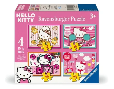 Ravensburger Hello Kitty Juguetes y Regalos - 4 en Caja Rompecabezas para Niños Foto 1 de 3