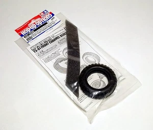 Tamiya RC Model T3-01 Front Caramel Block Tire 54836 - Picture 1 of 1