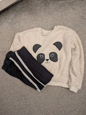 Cozy Panda PJ's.  La Redoute. Age 10 - Image 1 of 4