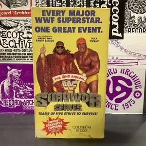 Coliseum Video 2nd Annual WWF Survivor Series 1988 VHS WWE Hulk Hogan Macho - Picture 1 of 7