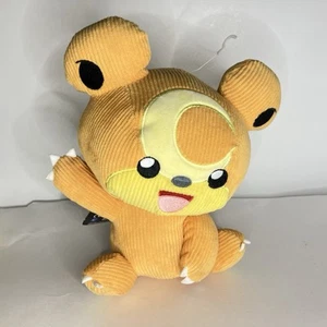 Pokémon Seleziona Teddiursa Velluto a coste 8'' Peluche Peluche Giocattolo Etichette Carino Seduto - Foto 1 di 10