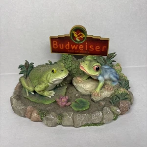 1997 Anheuser-Busch, Bud-Weis-Er Frösche - Junge trifft Mädchen Figur - Bild 1 von 3