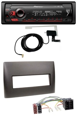 Pioneer DAB USB MP3 Bluetooth Autoradio für Fiat Stilo (192, 2001-2008) - Bild 1 von 4