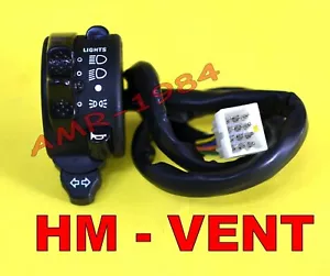 COMMUTATORE LUCI SENZA ARRESTO MOTORE ORIGINALE HM CRE 50 3 02806200 - Imagen 1 de 3