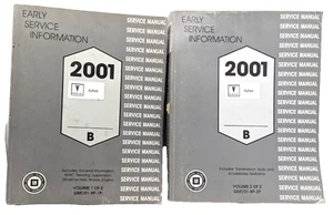 OEM 2001 PONTIAC AZTEK Shop Service Repair Manual EARLY SERVICE SET - Foto 1 di 7