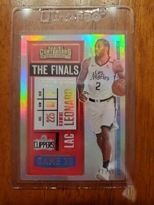 2020-21 Panini Contenders The Finals Ticket 17/49 Kawhi Leonard #71 - Picture 1 of 6