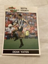 Panini English Football 1992 #161 Dean Yates Notts County