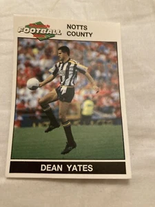 Panini English Football 1992 #161 Dean Yates Notts County - Picture 1 of 2
