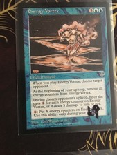 MTG 1x Energy Vortex LP RESERVED LIST Magic Mirage Legacy RL EDH Commander x1