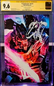 TRANSFORMERS 84 #2 VIRGIN CGC 9.6 John GIANG signed & GRIMLOCK Remark LTD /500 - Bild 1 von 2