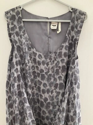 UK 10 White Stuff Sleeveless 100% Silk  Oversized Tunic Dress  - Image 1 of 4