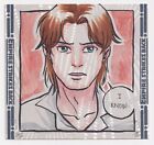 2010 Star Wars Empire Strikes Back 3D Widevision Sketch Card Han Solo Irma Ahmed