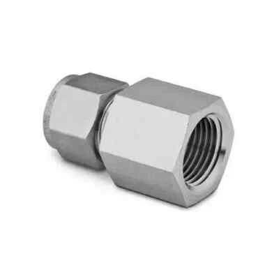 3/4 Tube x 3/4 FNPT 316ss Female Connector Fitting S-LOK SCF-12-12N - Image 1 of 2
