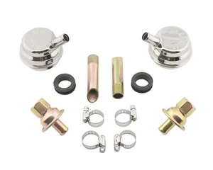 Mr. Gasket 6002 Crankcase Evacuation System, Steel, Gold Iridited, Universal - Picture 1 of 2