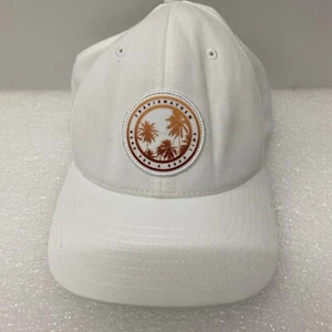 Travis Matthew “The Patch” Logo Hat White Adjustable  L - Picture 1 of 7