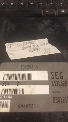 10439803 Pontiac Grand Prix Montana 1997-2003 bcm carrocería módulo control ordenador Foto 1 de 4