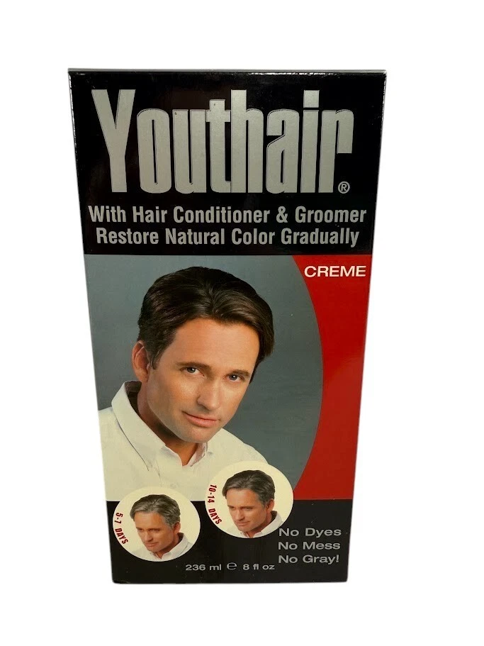 Youthair ORIGINAL FORMULA Creme Compare To Original Grecian Formula No Gray 8oz - Image 1 of 2