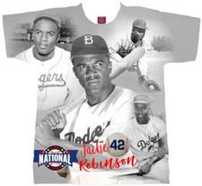 BLACK HISTORY T SHIRT, JACKIE ROBINSON T-SHIRT, NEGRO LEAGUE TEE, SATCHEL PAIGE