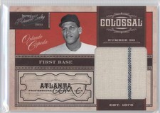 2011 Playoff Prime Cuts Colossal Materials /49 Orlando Cepeda #19 HOF