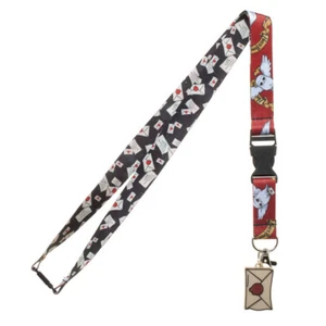 Harry Potter Hedwig Letter to Hogwarts Lanyard with ID Holder & Charm New - Picture 1 of 2