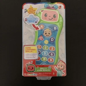 CoComelon Press & Learn Musical Light Up Remote New Baby Toy - Picture 1 of 8