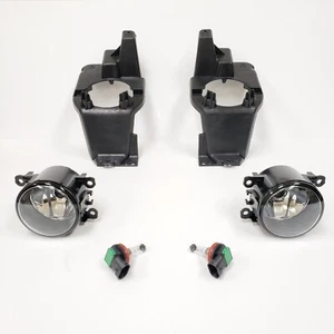 Front Bumper Fog Light Kit Fit 2011-2015 Ford Explorer Clear Lens w/ Brackets - Picture 1 of 5
