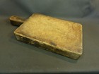 Ancienne planche à découper de cuisine en bois vintage ustensile de campagne