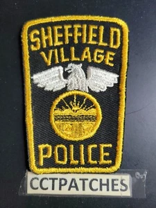 SHEFFIELD VILLAGE, OHIO POLICE SHOULDER PATCH OH - Picture 1 of 2