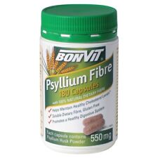 ^ Bonvit Psyllium Fibre 550mg 180 Capsules