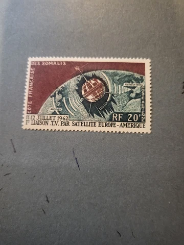 Stamps Somali Coast Scott #C31 hinged Cover