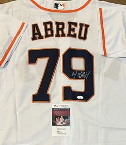 Jose Abreu Houston Astros Autographed Jersey JSA Certified - Picture 1 of 3