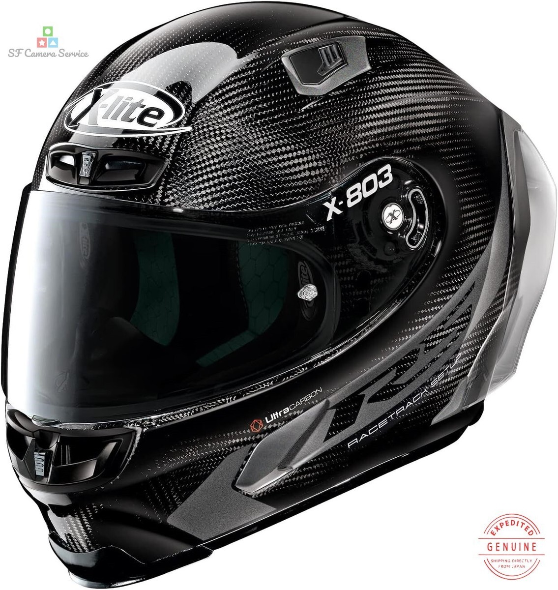 Nolan Motorcycle Helmet X-LITE X-803RS Ultra Carbon Hot Lap 